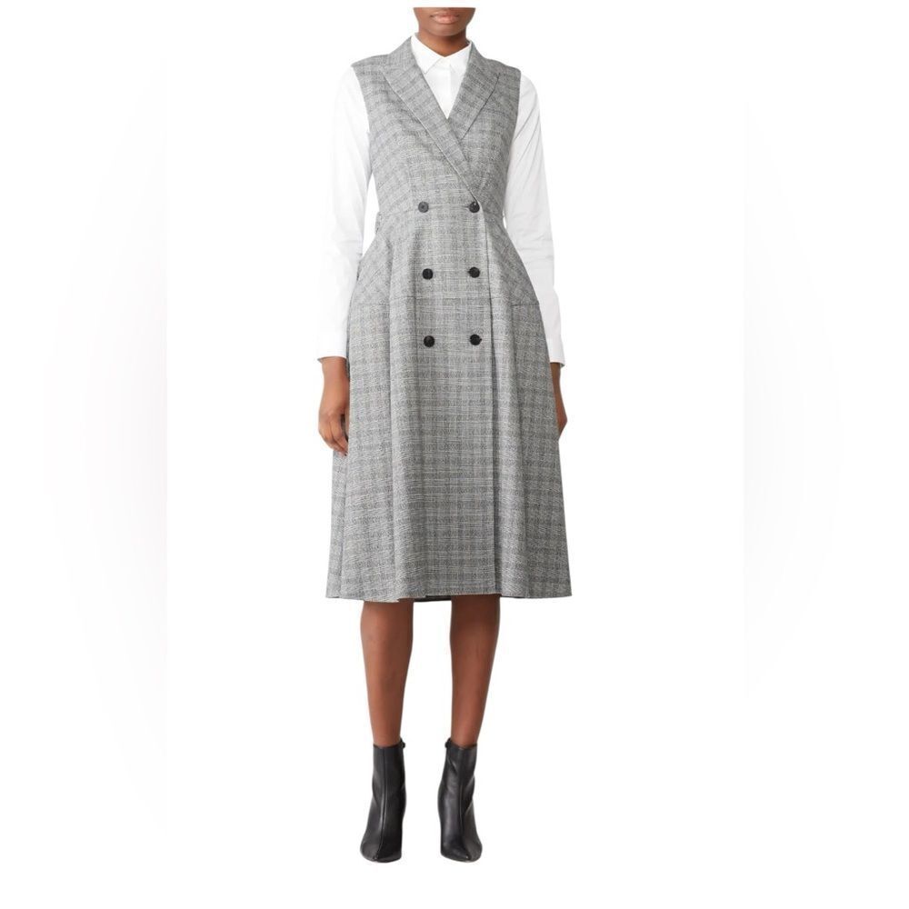 MARYLING Prince Of Wales Blazer Dress Size 6/38